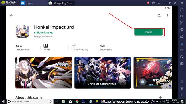 Honkai impact 3 for PC Windows 10/8/7 Free Install