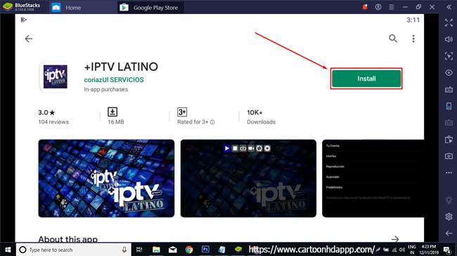 IPTV Player Latino for PC Windows 10/8/7 Free