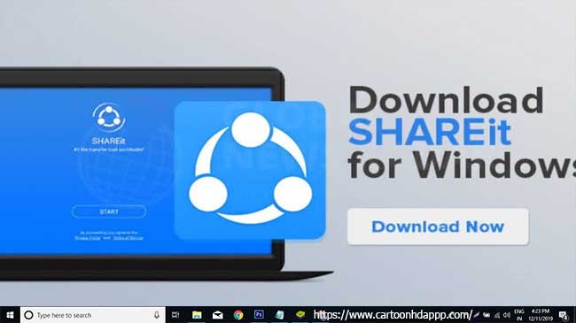SHAREit For PC download- Windows 10/8/7