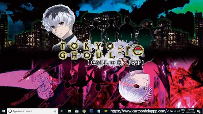 Tokyo ghoul game for PC Windows 10/8/7