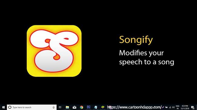 Songify for PC Windows 10/8/7