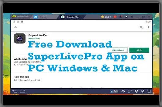  Download Superlivepro for PC  for window XP/ vista/7/8/8.1/10 Free