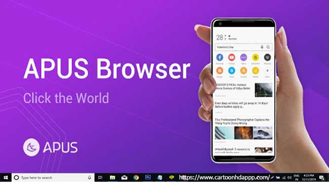 Apus Browser For PC (Windows 10/8.1/8/7/XP/Vista & Mac)