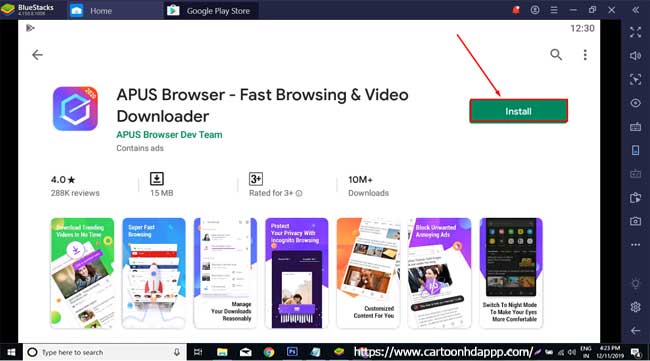 Apus Browser For PC Windows 10/8.1/8/7/XP/Vista & Mac Free