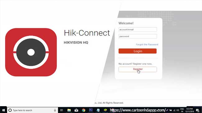 Hik-Connect for PC Windows /7/8/8.1/10XP/VISTA & Mac