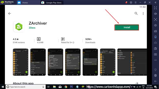 ZArchiver For PC Windows  10/8/8.1/10 & Mac