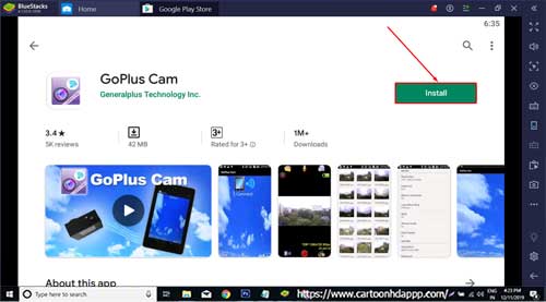 GoPlus Cam For PC Windows 10/8.1/8/7/XP/Vista & Mac