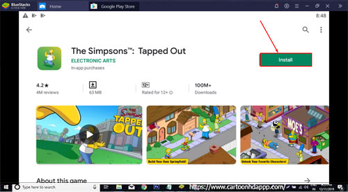 The Simpsons Tapped Out For PC Windows 10/8.1/8/7/XP/Vista & Mac Download Free