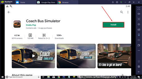 Coach Bus Simulator Download for PC Windows 10/8.1/8/7/Mac/XP/Vista Free