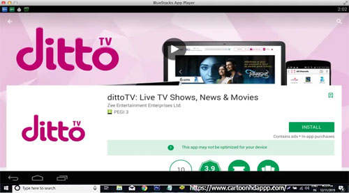 DittoTV for PC Windows10/8.1/8/7/Mac/XP/Vista Free Download
