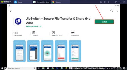 Jio Switch for PC Windows 10/8.1/8/7/Mc/XP/Vista Free Install