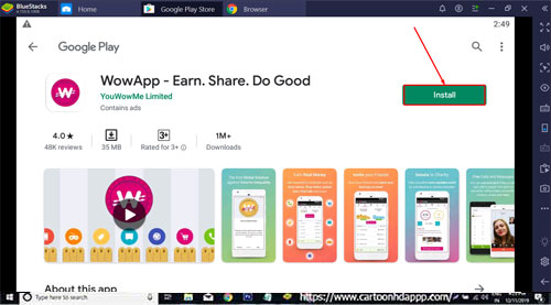 WowApp Download Free for PC Windows 10/8.1/8/7/Mac/XP/Vista Install