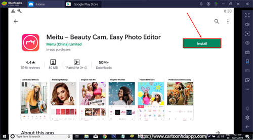 Meitu Download for PC Windows 10/8.1/8/7/Mac/XP/Vista Free Install