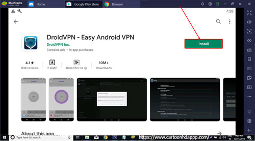 DroidVPN for PC Windows 10/8.1/8/7/Mac/XP/Vista Free Download/Install