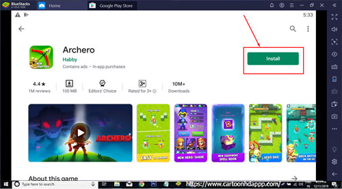 Archero Download for windows 10/8.1/8/7 PC/Mac/XP/Vista Free Install