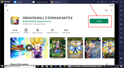 Dragon Ball Z Dokkan Battle for windows 10/8.1/8/7 PC/Mac/XP/Vista Free Download/Install