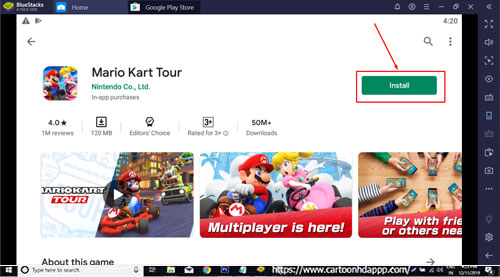 Mario Kart Tour Download for Windows 10/8.1/8/7 PC/Mac/XP/Vsita Free Install