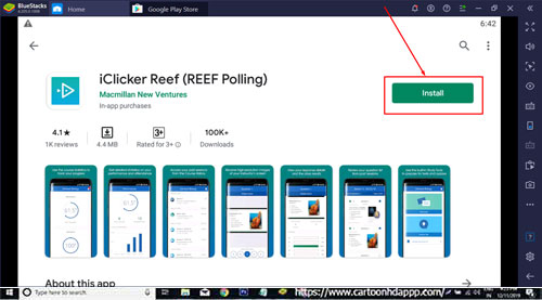 iClicker Reef for Windows 10
