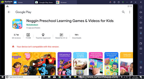 Noggin Preschool Learning Games For Windows 10