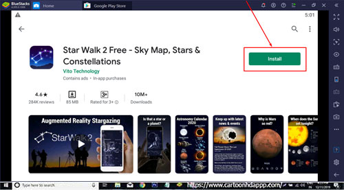 Star Walk 2 Free for Windows 10