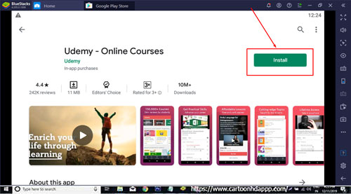 Udemy for Windows 10