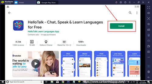 HelloTalk for Windows 10