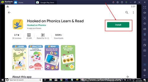 Hooked on Phonics Learn and Read for Windows 10