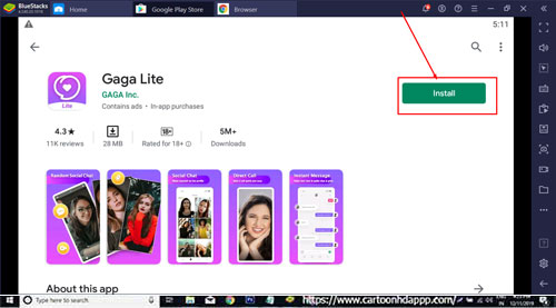 Gaga Lite for Windows 10