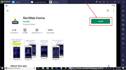 RenWeb Home for Windows 10