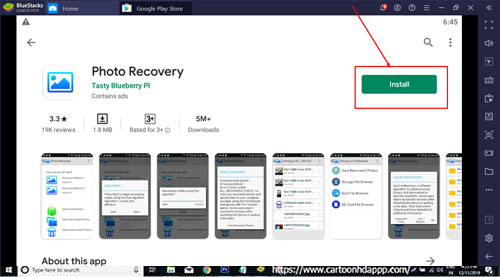 Photo Recovery for Windows 10