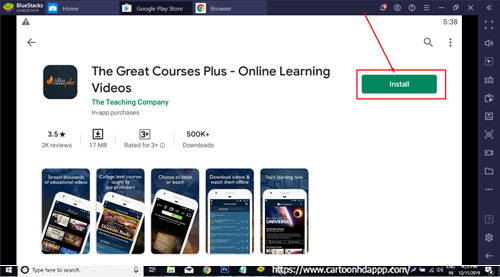 The Great Courses Plus for Windows 10