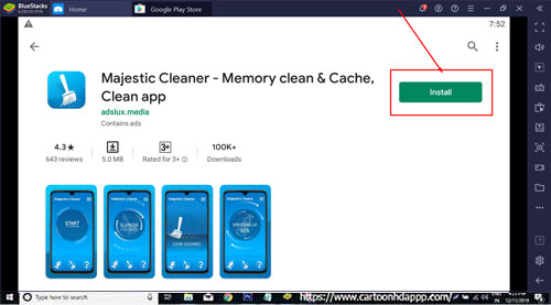 Majestic cleaner for Windows 10